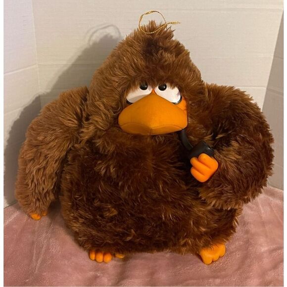 Vintage ‘81 Large 18” Worry Bird with smoke pipe Plush Angry Birds Stuffed anima - Picture 3 of 14